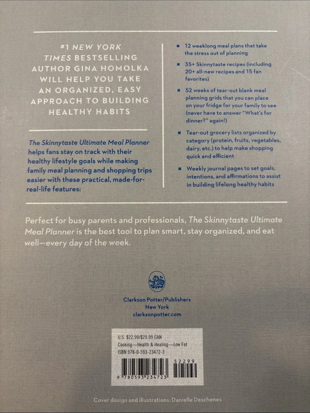 Skinny Taste Ultimate Meal Planner - Gray